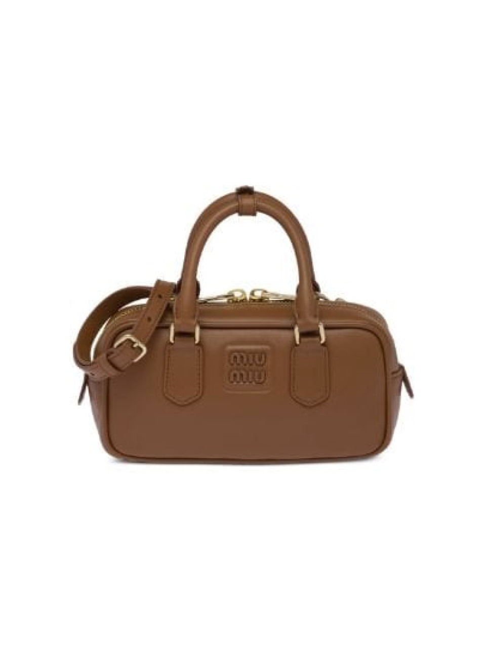 Кожаная сумка Miu Miu Arcadie